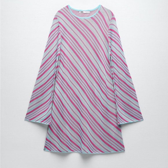 Zara Striped Dress - Picture 9 of 11